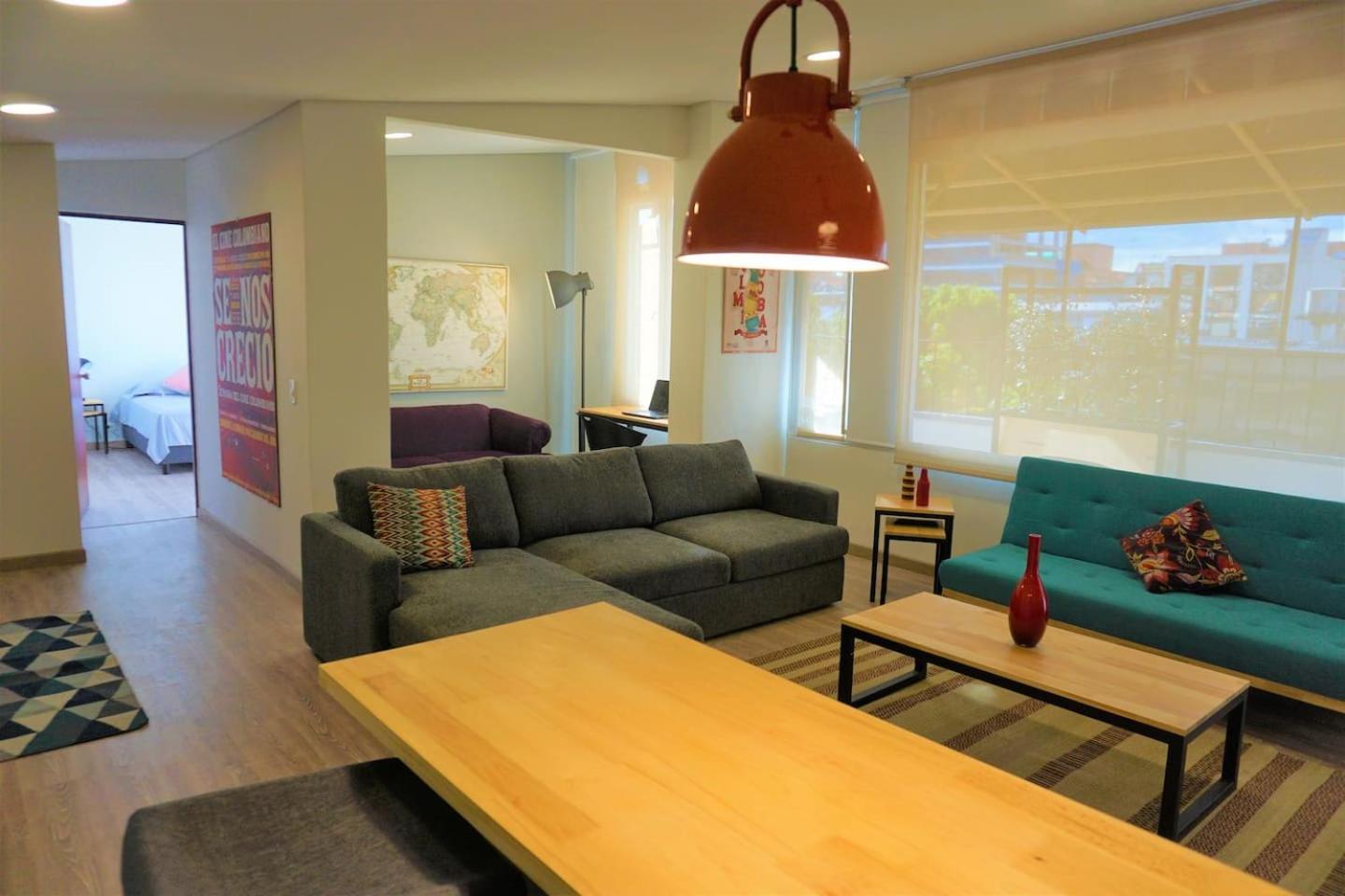 Apartamento Bright, Stylish Terrace 5 Min To T Zone Andino