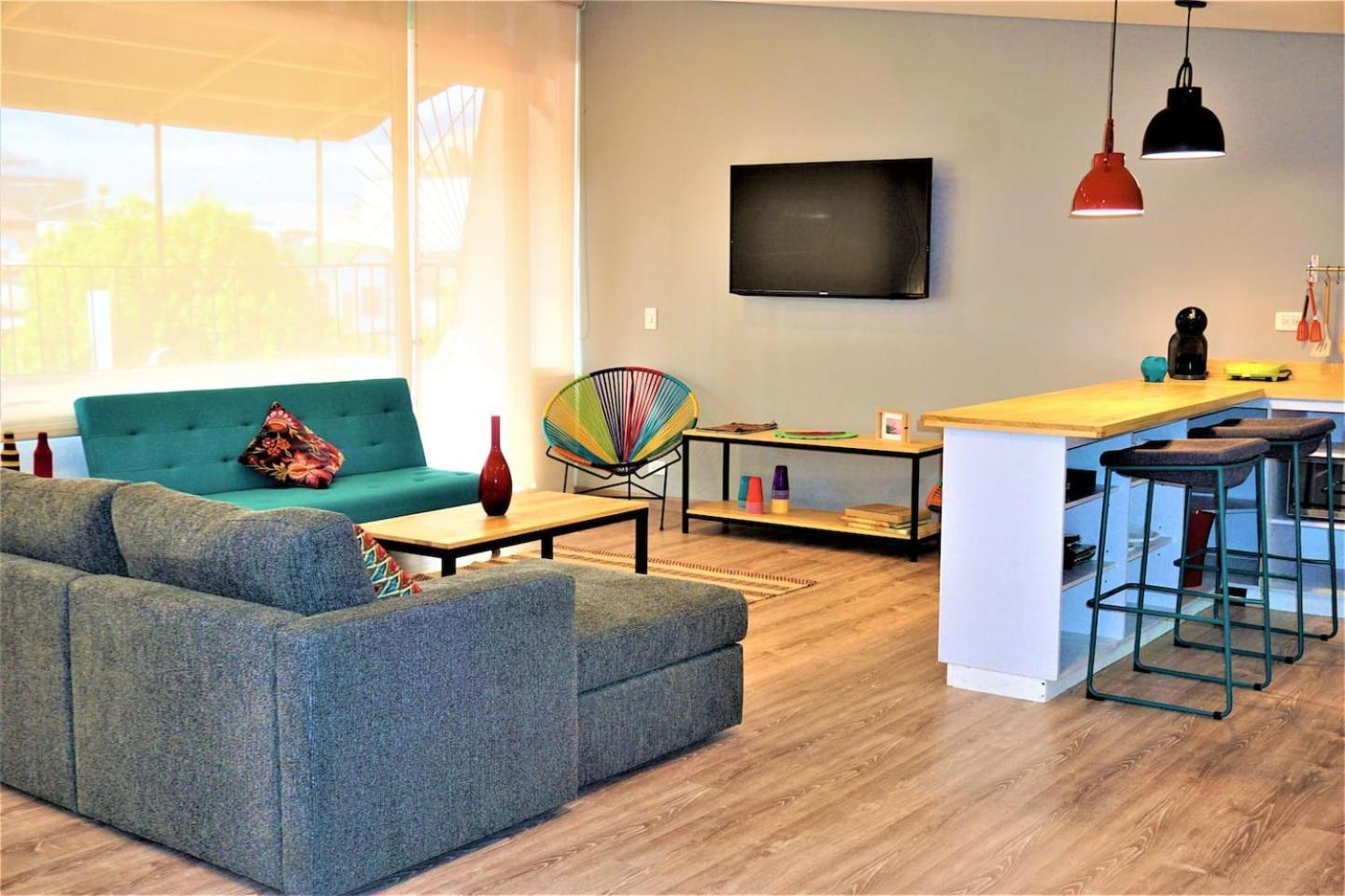 Bright, Stylish Terrace 5 Min To T Zone Andino * Bogotá